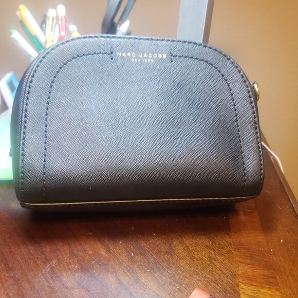 Marc Jacobs Saffiano Dome Crossbody Bag – Black - Picture 1 of 5